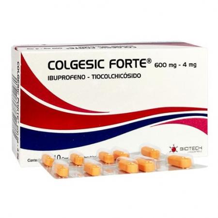 Ibuprof +tiocol 600/4mg Comp X10 Colgesi 